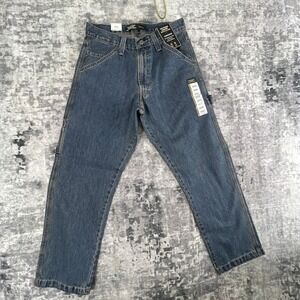 Levi Strauss Signature Mens 30x30 Carpenter Work Wear Jeans Blue Medium Wash NWT